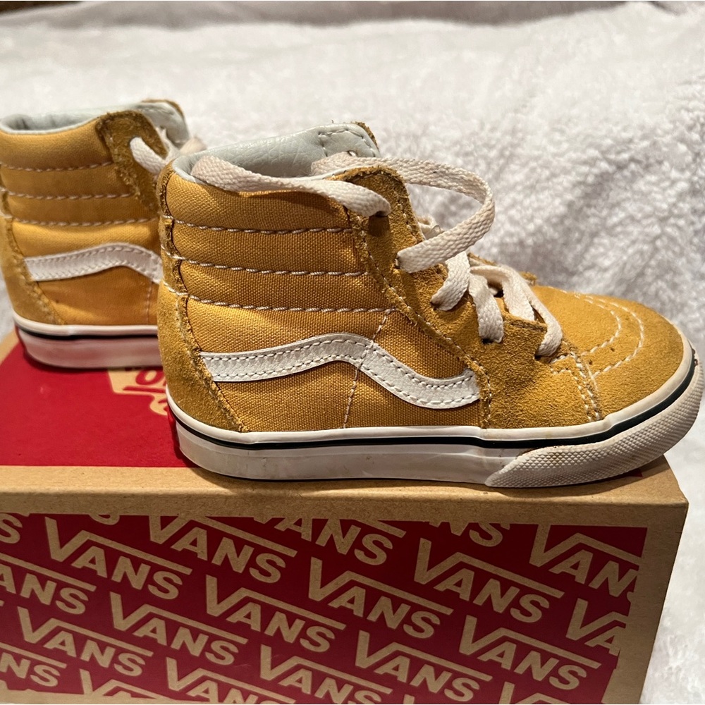 Toddler Vans: Yellow